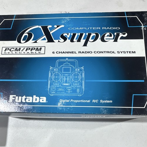 Futaba super t6xa 72mhz rc - 72mhz,