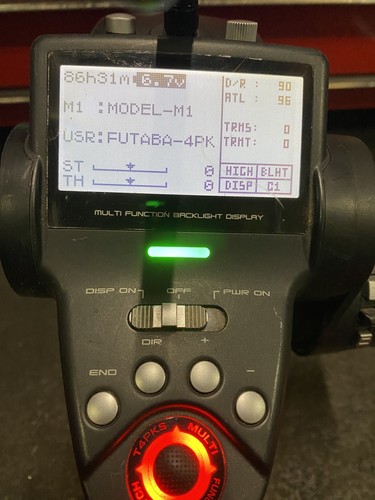 Futaba 4pk super - r, 2.4ghz